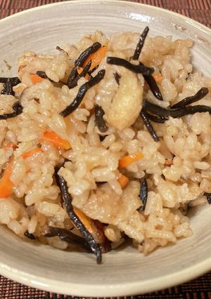ひじきの炊き込みご飯-レシピのメイン写真