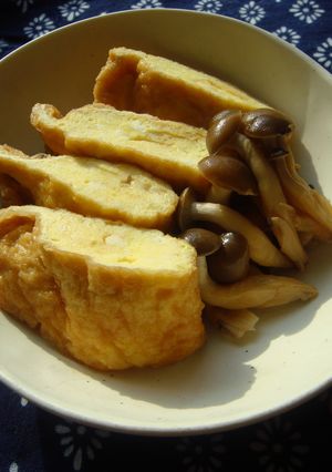 ふっくら＊豆腐と卵の袋煮-レシピのメイン写真