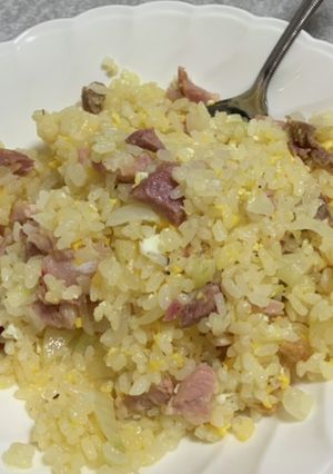バジルオイルでパラパラ焼豚炒飯-レシピのメイン写真