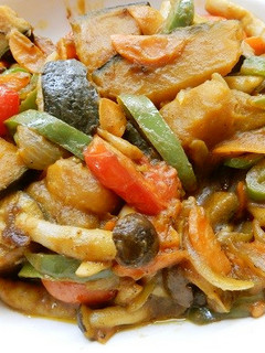 かぼちゃといろどり野菜のガラムマサラ炒め-レシピのメイン写真