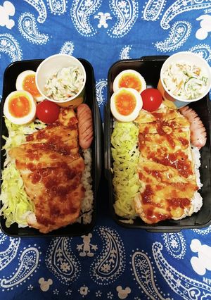 とりむね肉お弁当-レシピのメイン写真