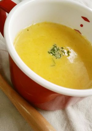 レンジでお手軽ぱんぽきんスープ-レシピのメイン写真