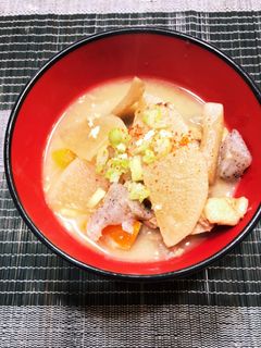 心も体もほっこり絶品豚汁-レシピのメイン写真