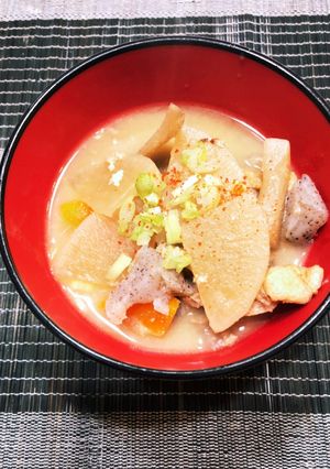 心も体もほっこり絶品豚汁-レシピのメイン写真