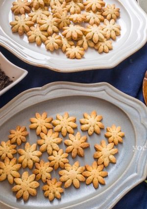 優しい味わい！ 簡単ほうじ茶クッキー-レシピのメイン写真