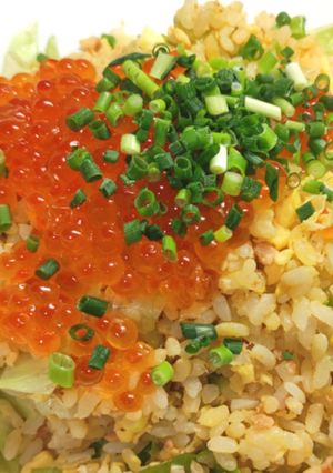 鮭とイクラのチャーハン-レシピのメイン写真