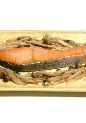 冷凍鮭のレンチン-レシピのメイン写真