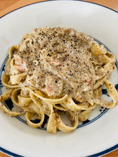 キノコのクリームパスタ-レシピのメイン写真