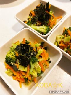 レンチン!ブロッコリーのナムル-レシピのメイン写真