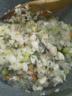 小型犬の鶏と煮干しご飯-レシピのメイン写真