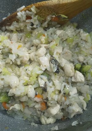 小型犬の鶏と煮干しご飯-レシピのメイン写真