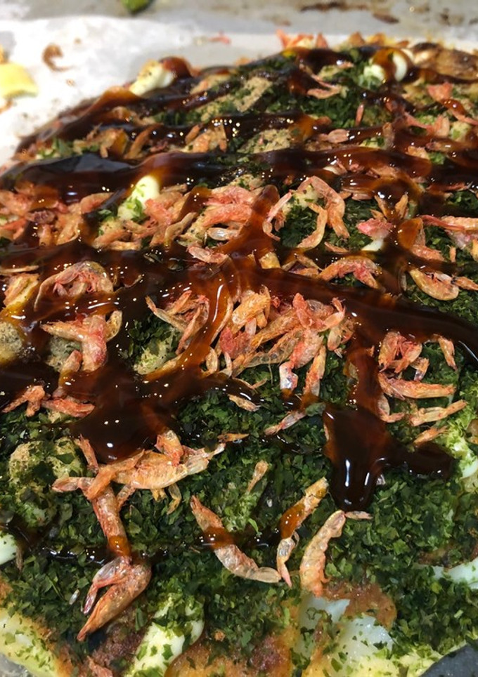 たこ焼き粉　併用のパリパリ　お好み焼き-レシピのメイン写真