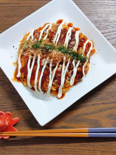 グルテンフリー!小麦粉なしのお好み焼き-レシピのメイン写真