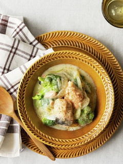 妊婦飯♪鮭とブロッコリーの クリーム煮-レシピのメイン写真