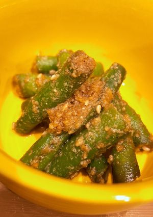 簡単！もう1品！いんげんの胡麻和え-レシピのメイン写真