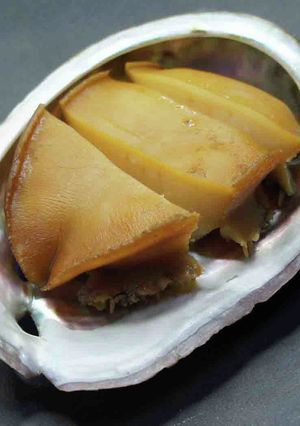 鮑のやわらか煮-レシピのメイン写真