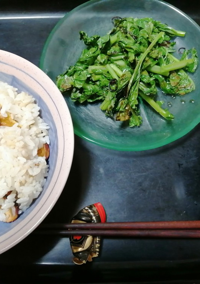 焼き栗ご飯-レシピのメイン写真