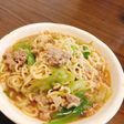 冷凍豆腐ハンバーグでボリューム味噌拉麺