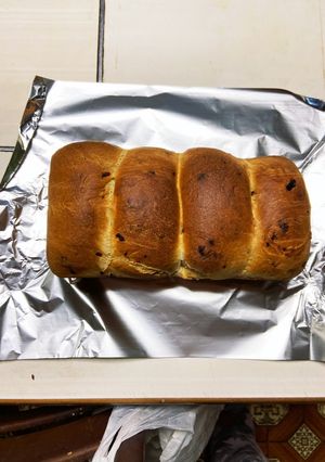 レーズン食パン-レシピのメイン写真
