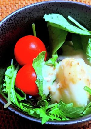 マッシュポテト入りグリーンサラダ-レシピのメイン写真