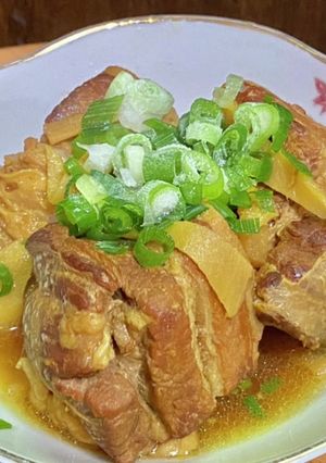 豚の角煮・カレー風味-レシピのメイン写真