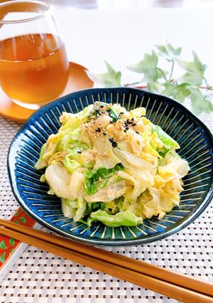 キャベツのごまマヨネーズ和え-レシピのメイン写真