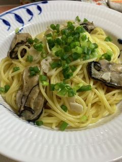 牡蠣パスタ-レシピのメイン写真