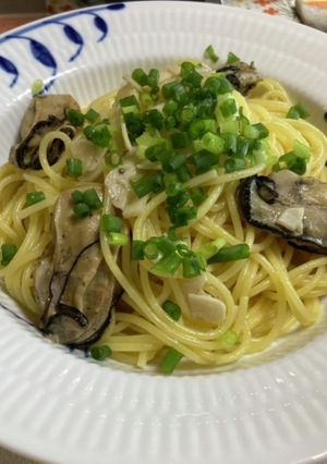 牡蠣パスタ-レシピのメイン写真