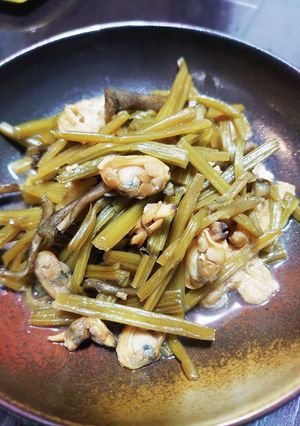 【我が家の味⑧】葉牛蒡の甘辛煮-レシピのメイン写真