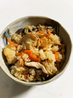 ベビーほたての炊き込みご飯-レシピのメイン写真