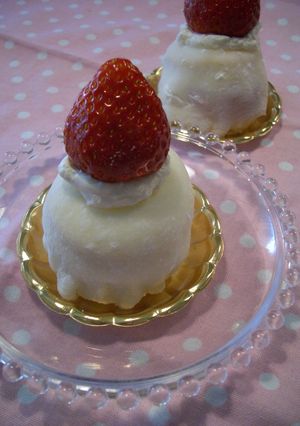 苺娘。みたいなキャンドルケーキ-レシピのメイン写真