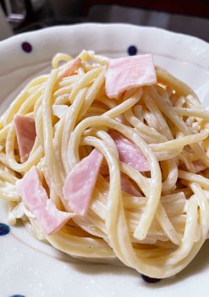 サラスパ　スパサラ　ハムと玉ねぎだけで旨-レシピのメイン写真
