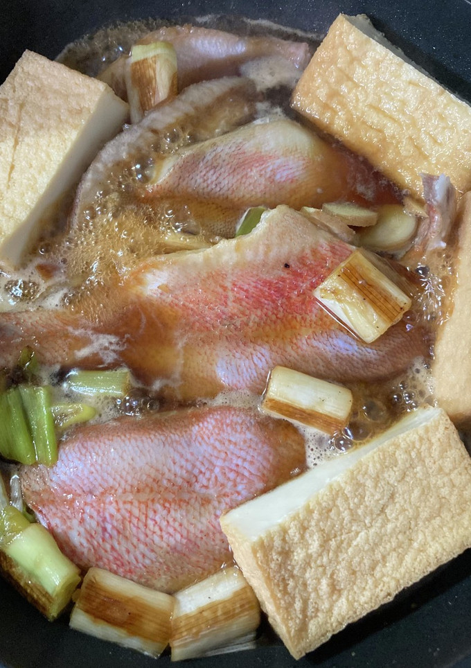 ごぼうと厚揚げも美味しい⭐︎赤魚の煮付け-レシピのメイン写真