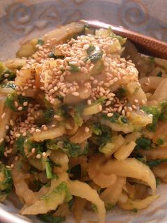 セロリのごま油炒め♪-レシピのメイン写真