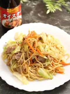 簡単!醤油焼きそば ごま風味-レシピのメイン写真