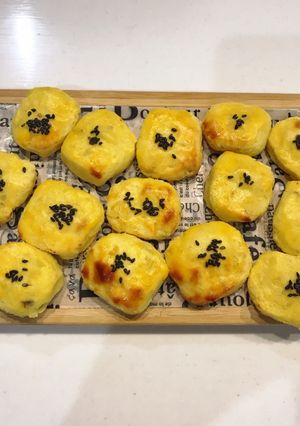 ひとくちサイズの簡単ミニスイートポテト-レシピのメイン写真
