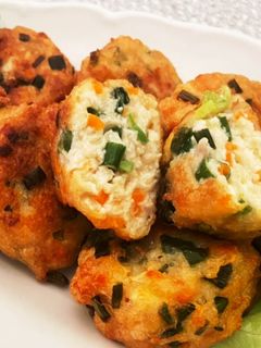 カリフワッ♡豆腐の揚げだんご-レシピのメイン写真