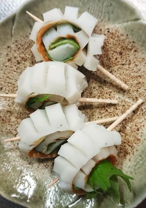 お弁当に！ちくわの大葉巻き♪-レシピのメイン写真