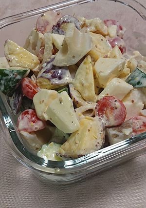 さつむいものホットデリ風サラダ-レシピのメイン写真