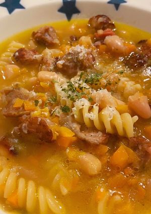 白インゲン豆のスープ-レシピのメイン写真
