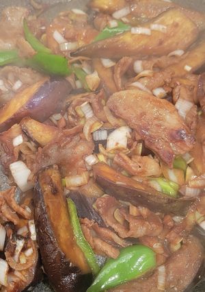 茄子と豚バラの味噌炒め-レシピのメイン写真