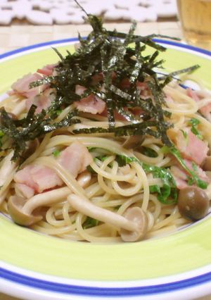ベーコンとしめじのパスタ-レシピのメイン写真