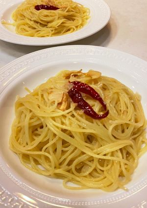 鰯のいしりで旨み爆発！ペペロンチーノ-レシピのメイン写真