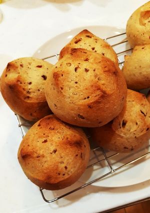 レーズンパン(アレンジレシピ)粉豆腐入り-レシピのメイン写真
