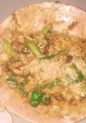 鰹節まみれの生ピーマンのサラダ-レシピのメイン写真