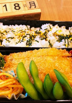 2021.10/18 中学生男子お弁当-レシピのメイン写真
