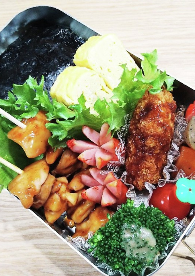 中学生お弁当2021/10/18 記録用-レシピのメイン写真
