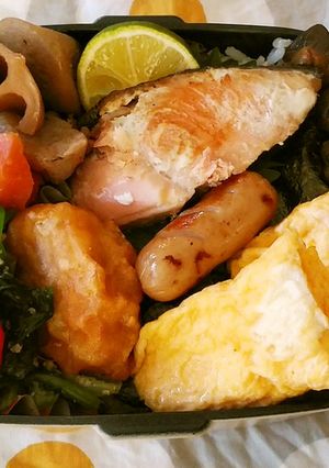 お弁当 2021.10.18-レシピのメイン写真