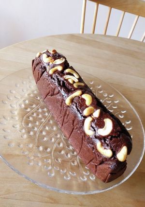 卵1個★カシューナッツラムチョコケーキ-レシピのメイン写真