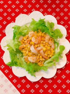 とうもろこしと海老の炒めもの-レシピのメイン写真